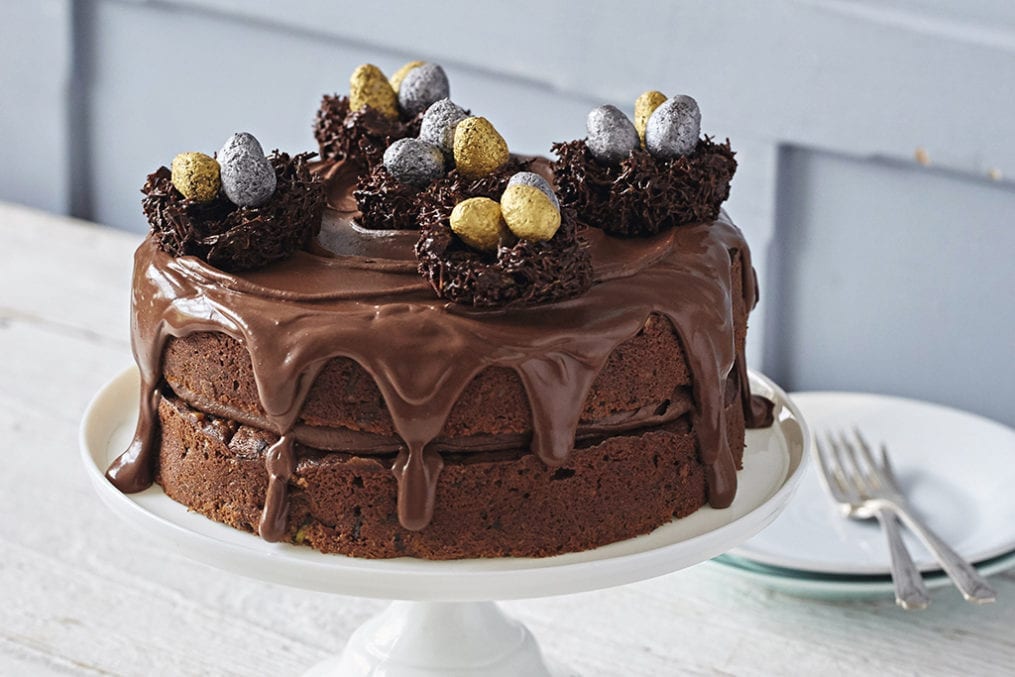 chocolate courgette cake